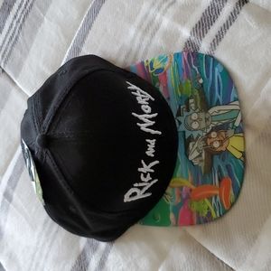 NWT Rick and Morty Snapback Hat